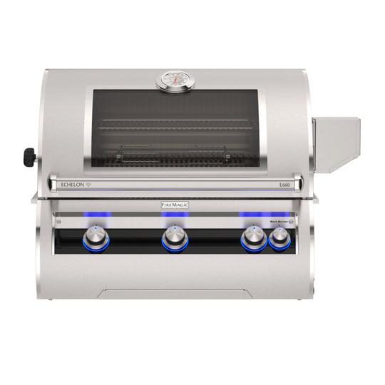 Fire Magic Echelon Diamond E660i 30-Inch Built-In Grill – Analog Thermometer