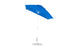 The Ledge Lounger Essential Fiberglass Umbrella is a 6.5 square umbrella with a corrosion-resistant metal pole and round base, featuring marine-grade fabrics and a modern design. Its crank auto tilt makes it perfect for shade in any garden or patio setting.