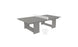 The Ledge Lounger Table Tennis Set features a gray ping pong table with a white net, two white paddles, and a ball, all set against a white background.