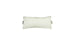 The Signature Headrest Pillow by Ledge Lounger, a rectangular pillow with slightly curved edges in a light color, rests on a white background. It features a small handle and casts a faint shadow, hinting at customizable options for relaxation in the pool.