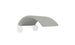 The product image features the Signature Chair Shade by Ledge Lounger, showcasing a breathable mesh arched structure with two flat disc-like supports. This design securely attaches to the ends, offering functionality ideal for filtering or covering areas such as in-pool tanning ledges.