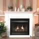 American Hearth 24-inch Corner White Mantel with Base EMC22W