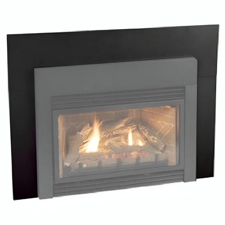 American Hearth 3-Sided Black Custom Surround CS3SIDED