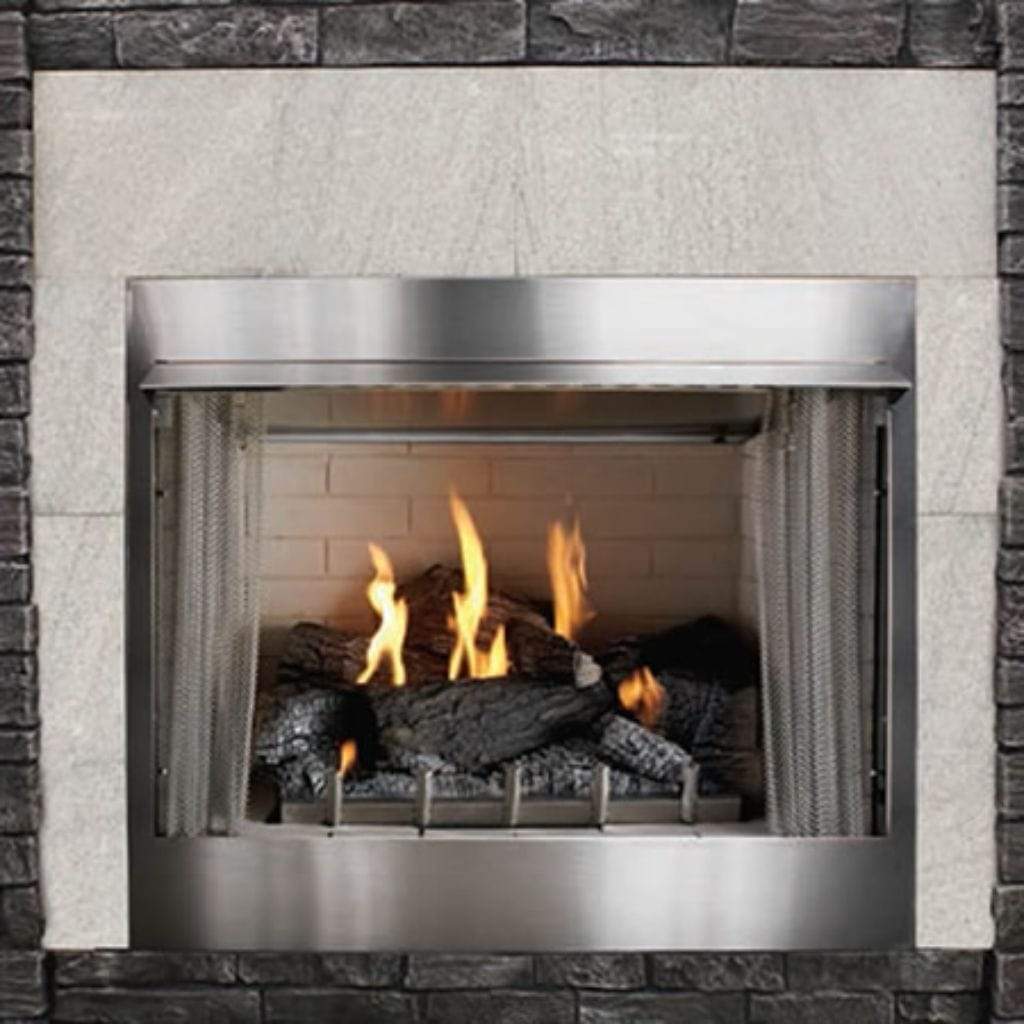 American Hearth 42-inch Carol Rose Coastal Outdoor Fireplace OP42FP