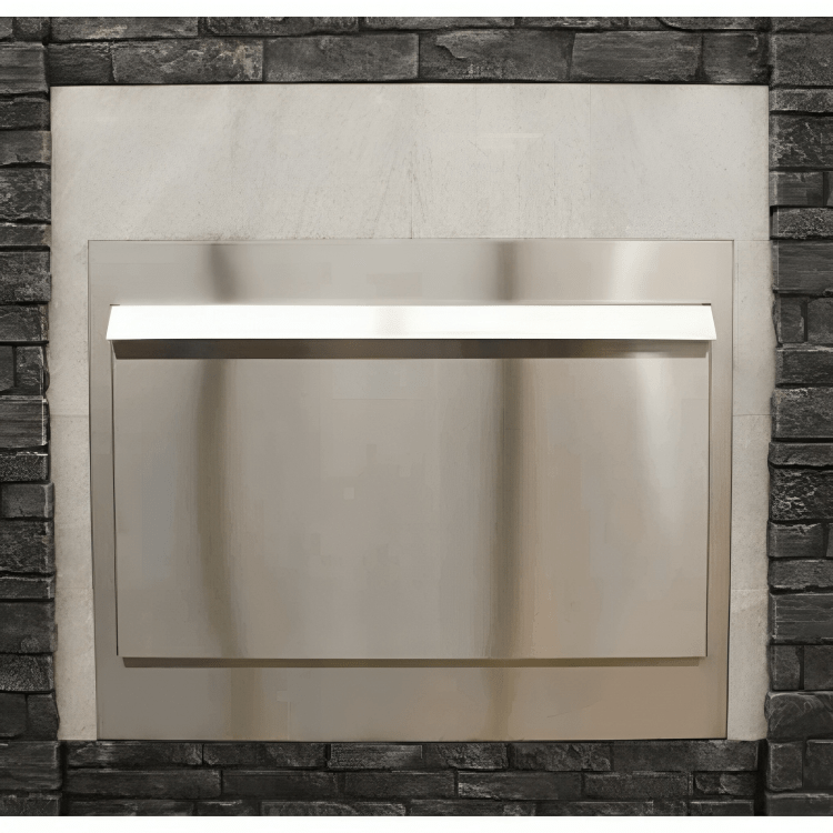 American Hearth 42-inch Weather Door Stainless Steel WD42SS