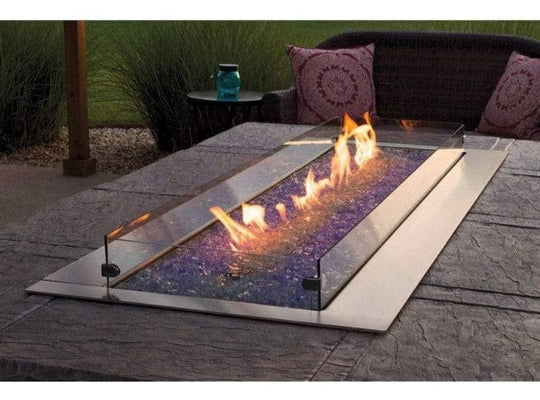 American Hearth 60 inch Carol Rose Manual Linear Fire Pit OL60TP10
