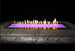 American Hearth 60 inch Carol Rose Multicolor LED Linear Fire Pit OL60TP18