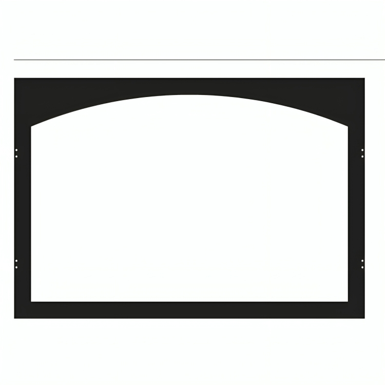 American Hearth Black Arch Door Frame VBY32TBL