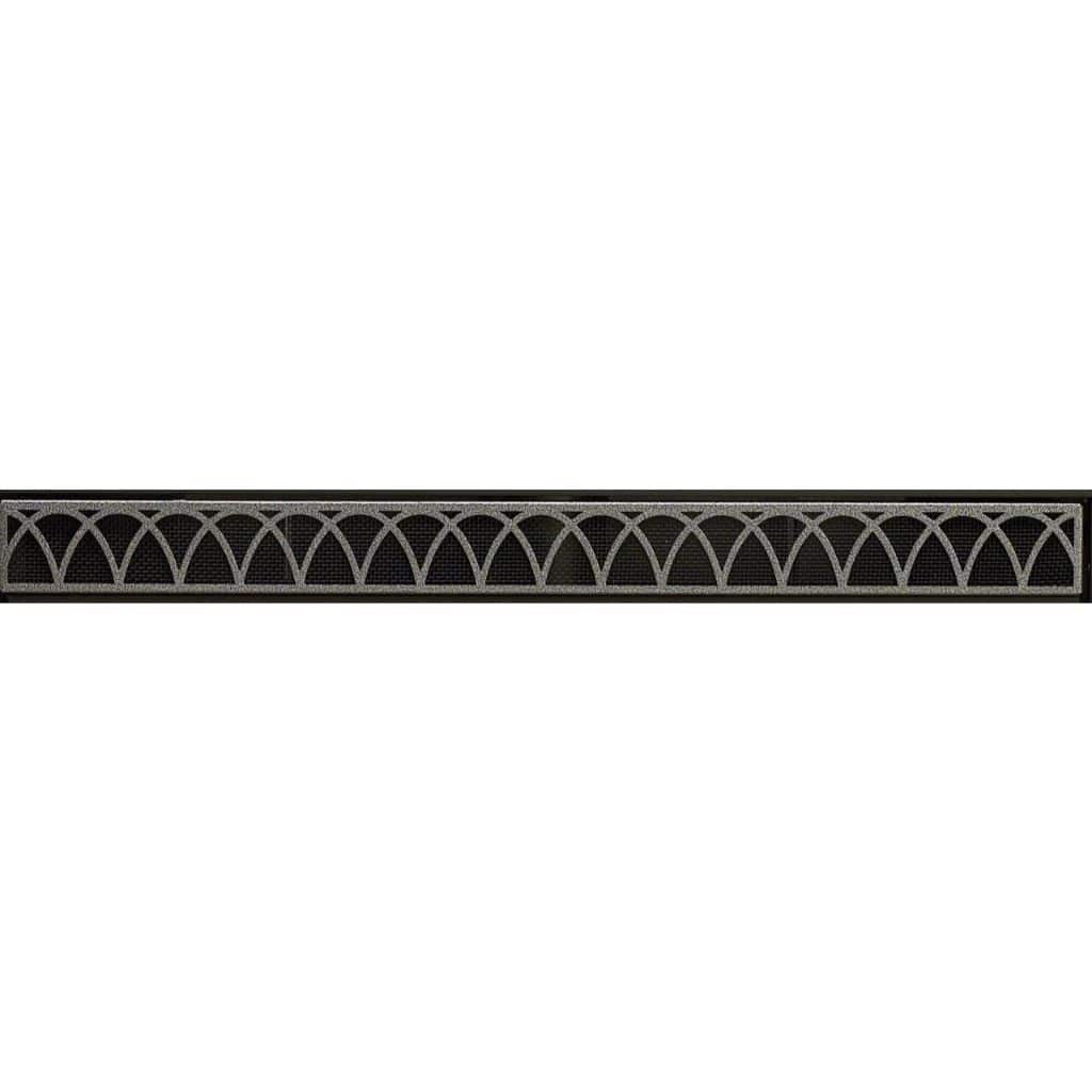American Hearth Black Arch Louver DVG22ABL