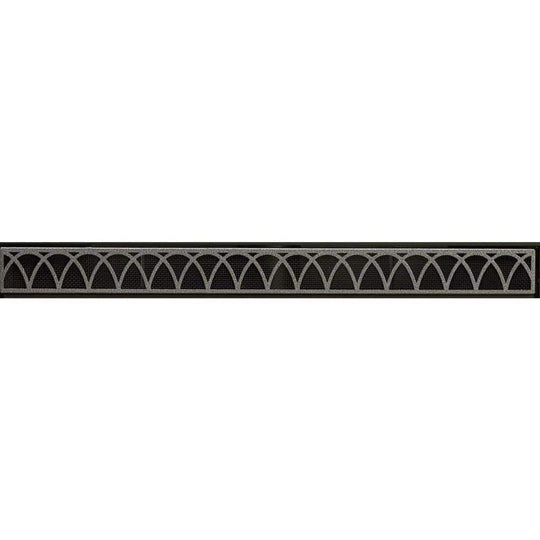 American Hearth Black Arch Louver DVG22ABL