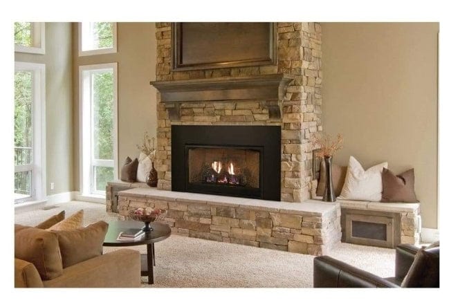 American Hearth Franklin Vent-Free Small Fireplace Insert VFPC20IN