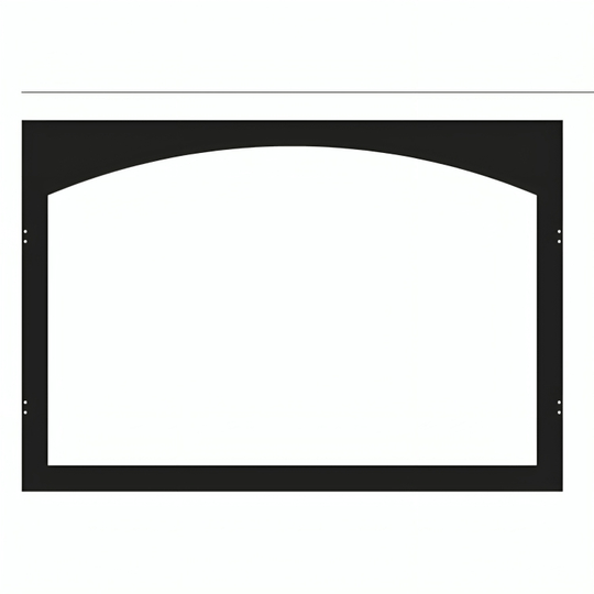 American Hearth Black Arch Door Frame VBY36TBL