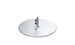 The Galvanized Steel Stack Umbrella Base by Ledge Lounger features a minimalist design with a cylindrical pole and adjustable knobs, expertly crafted from high-quality galvanized steel. It seamlessly complements center pole umbrellas, providing both functionality and style.