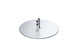 The Galvanized Steel Stack Umbrella Base by Ledge Lounger features a minimalist design with a cylindrical pole and adjustable knobs, expertly crafted from high-quality galvanized steel. It seamlessly complements center pole umbrellas, providing both functionality and style.