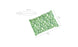 Experience ultimate outdoor comfort with the Laze Pillow by Ledge Lounger. This rectangular, green cushion features a tropical leaf pattern and measures 68x44x9.5 inches, making it ideal as a floating bean bag pool pillow or for patio lounging with its plush thickness.