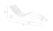 Ledge Lounger Signature Chaise pool lounger spec Image