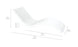 Ledge Lounger Signature Chaise pool lounger spec Image