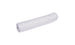 The Ledge Lounger Laze Doodle bolster pillow features a light gray pattern on smooth fabric, elegantly showcased against a plain white background to reveal its full cylindrical shape.
