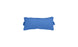 The Ledge Lounger Signature Headrest Pillow is a rectangular blue cushion with a soft texture and slightly wavy edges, ideal for in-pool relaxation, shown against a plain white background.