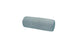 Displayed on a plain white background, the light blue cylindrical Round Bolster Throw Pillow by Ledge Lounger features a smooth fabric texture. As part of our customizable collection, it combines elegance and comfort to enhance any space.