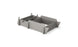 The Signature Lowback Chair Riser from Ledge Lounger is crafted in gray plastic with adjustable compartments ideal for organizing and storing items neatly.