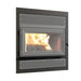 Valcourt Black Square Faceplate For Valcourt Lafayette IIS Fireplace - VA10FS06