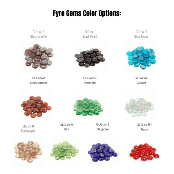 American Fyre Designs Cosmopolitan Square Fire Table with glass top and metal frame.
