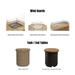 American Fyre Designs Eclipse Urn Fire Column with sleek urn-shaped design and stainless steel finish.