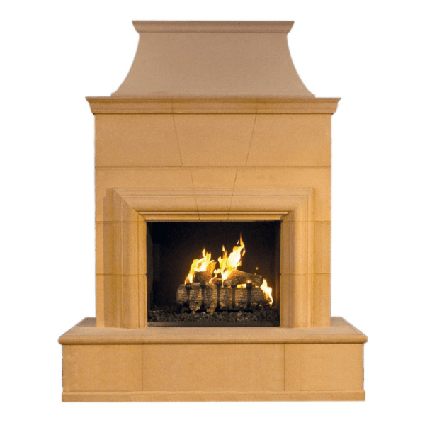 American Fyre Designs Petite Cordova fireplace with a sleek black finish and modern design elements.
