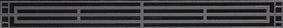 American Hearth Black Mission Louver DVG1MBL