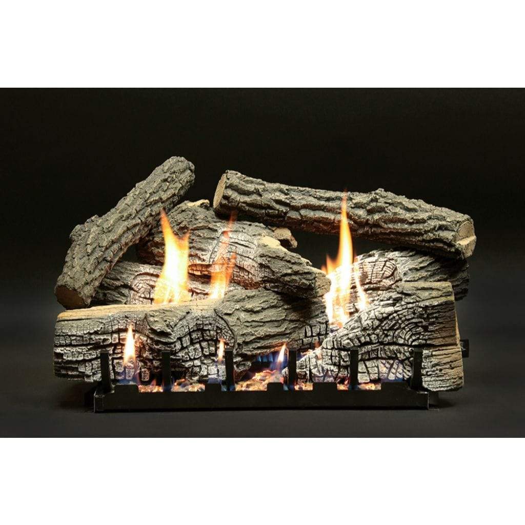American Hearth 18-inch Super Stacked Wildwood Refractory Log Set LS18WRS