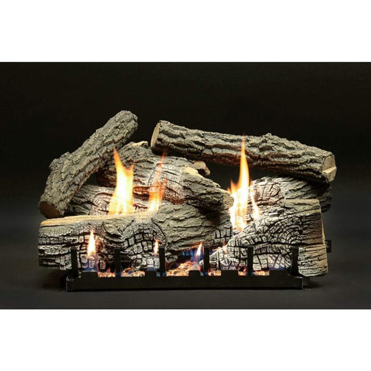 American Hearth 18-inch Super Stacked Wildwood Refractory Log Set LS18WRS