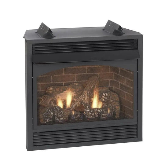 American Hearth 24-inch Lincoln Premium Vent-Free Fireplace AVFP24FP