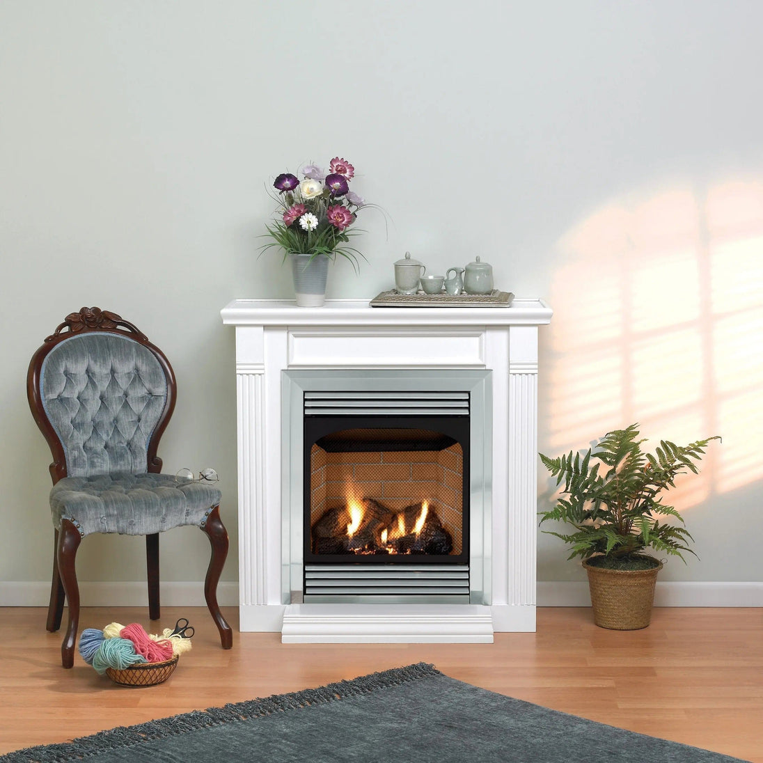 American Hearth 26-inch Lincoln Deluxe Vent-Free Fireplace VFD26FM30