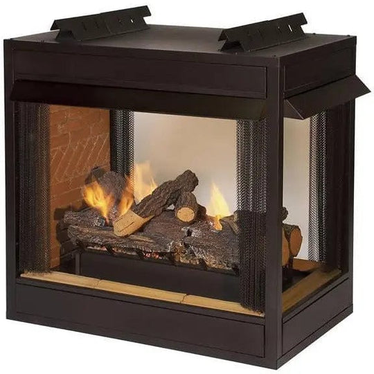 American Hearth 36-inch Jefferson Premium Vent-Free Peninsula Firebox VFP36PB2E