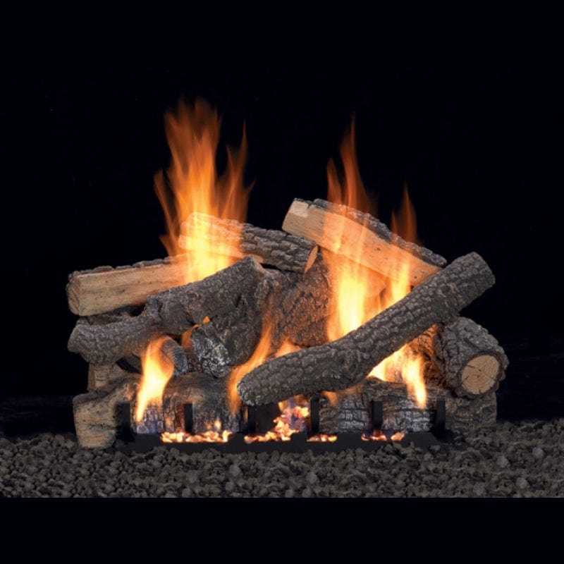 American Hearth 5 Piece Ceramic Fiber 24-inch Log Set LS24EF