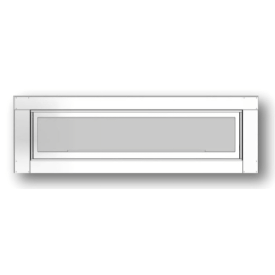 American Hearth 60-inch Stainless Steel Exterior Wall Frame DFEV60LSS