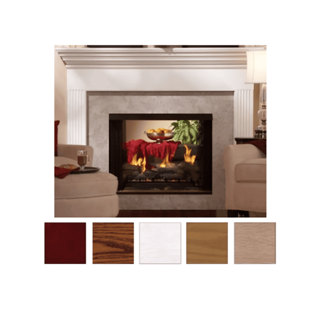 American Hearth Cherry Peninsula Mantel Base EMPBC