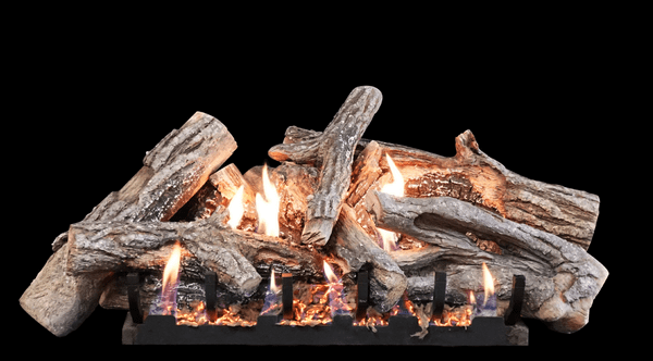 American Hearth Fallen Timber 30-inch Burncrete Log Set LS30CT