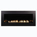 Empire Boulevard 36-inch/48-inch linear vent-free gas fireplace with modern styling and glass front.