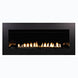 Empire Boulevard 36-inch/48-inch linear vent-free gas fireplace with modern styling and glass front.