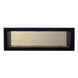 Empire Boulevard 48-inch linear vent-free see-through gas fireplace with modern glass front and sleek design.