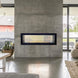 Empire Boulevard 48-inch linear vent-free see-through gas fireplace with modern glass front and sleek design.
