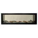 Empire Boulevard 48-inch linear vent-free see-through gas fireplace with modern glass front and sleek design.