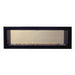 Empire Boulevard 60-inch linear vent-free see-through gas fireplace with modern glass front and sleek frame.