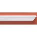 Empire Profile Wood Flush Mantel Shelf
