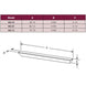 Empire Profile Wood Flush Mantel Shelf