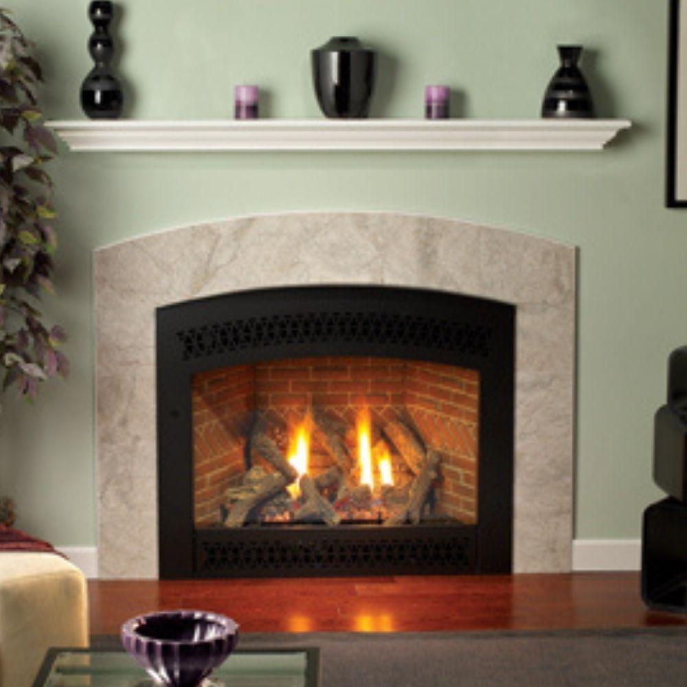 Empire Profile Wood Flush Mantel Shelf