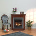 Empire Vail 24 premium vent-free gas fireplace with modern glass front and sleek design.