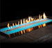 American Hearth 48-inch Multicolor LED Carol Rose Linear Fire Pit OL48TP18